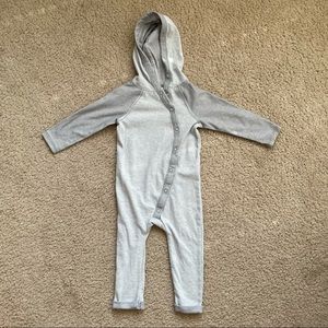 Cat & Jack Hooded Romper - Size 12M